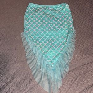 Sequin mermaid skirt costume
